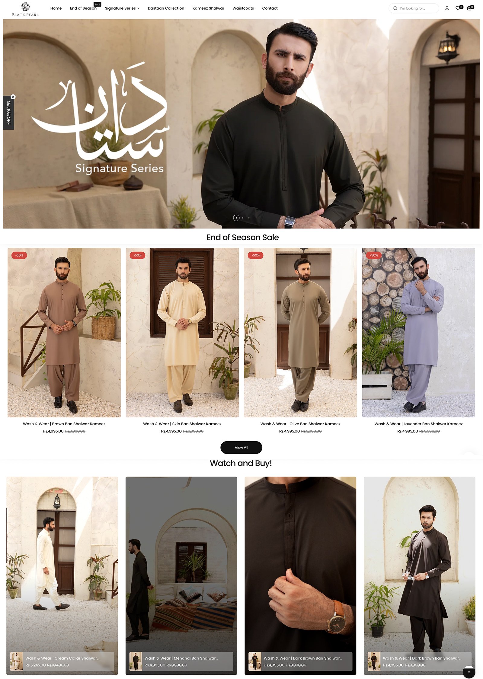 Black Pearl Menswear